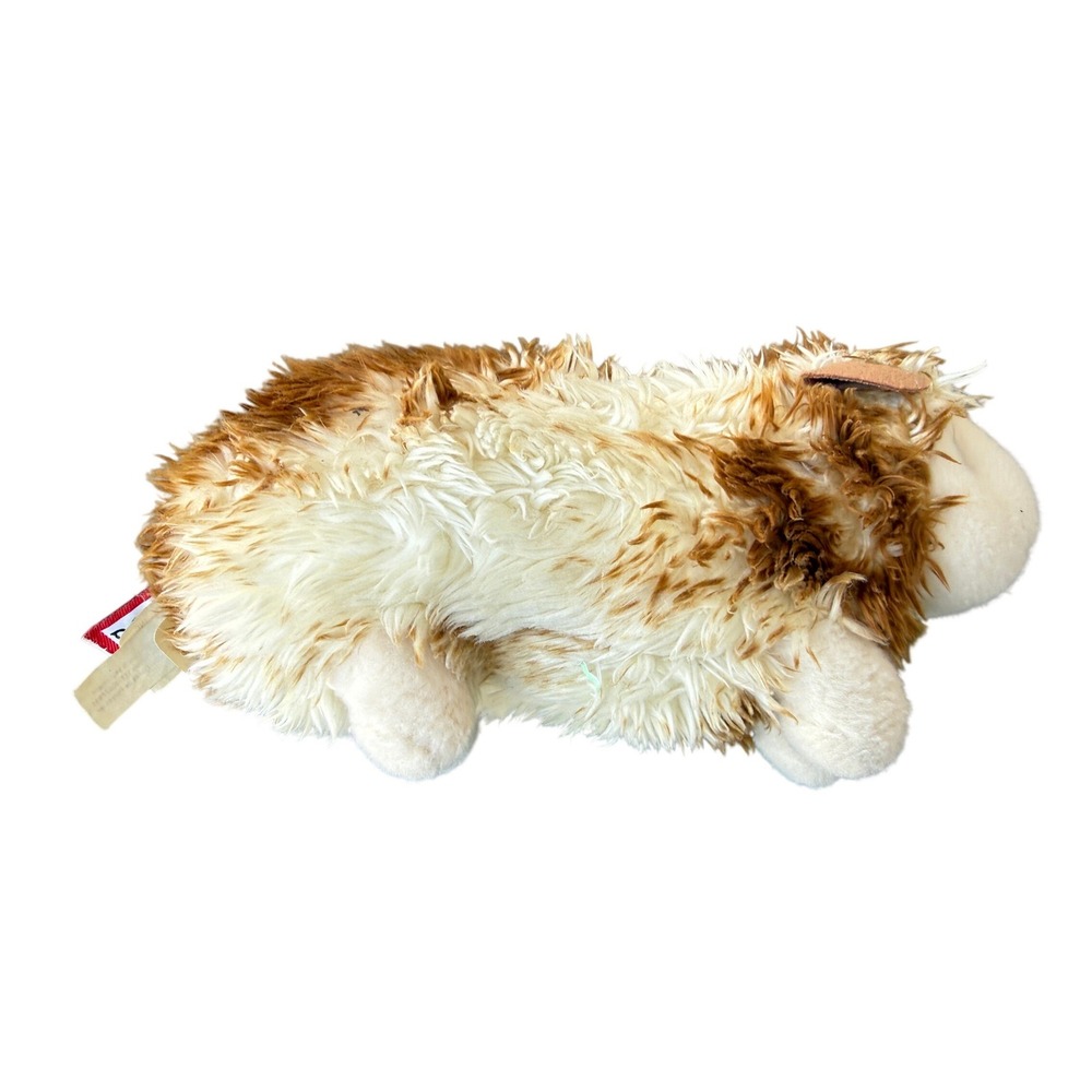 Douglas Cuddle Toys Guinea Pig Plush‎ Tan White Stuffed Animal 2015 6 in